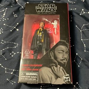 New in Box Star Wars Black Series Solo Lando Calrissian Figure